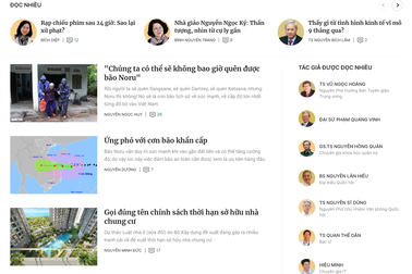 Chuyên mục Blog ra phiên bản mới