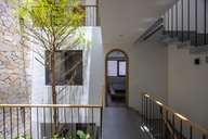 Nhà 90m2 của gia đình ở Hà Nội gắn kết thiên nhiên nhờ thiết kế lạ