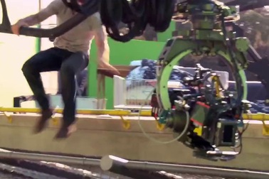 Hình ảnh hậu trường bộ phim “Captain America: Civil War” khi chưa được xử lý kỹ xảo