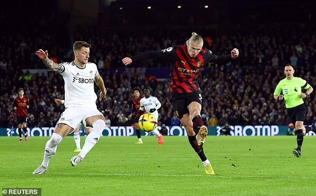 Erling Haaland tiếp tục lập kỷ lục sau cú đúp vào lưới Leeds United - 1 Erling Haaland tiếp tục lập kỷ lục sau cú đúp vào lưới Leeds United - 1