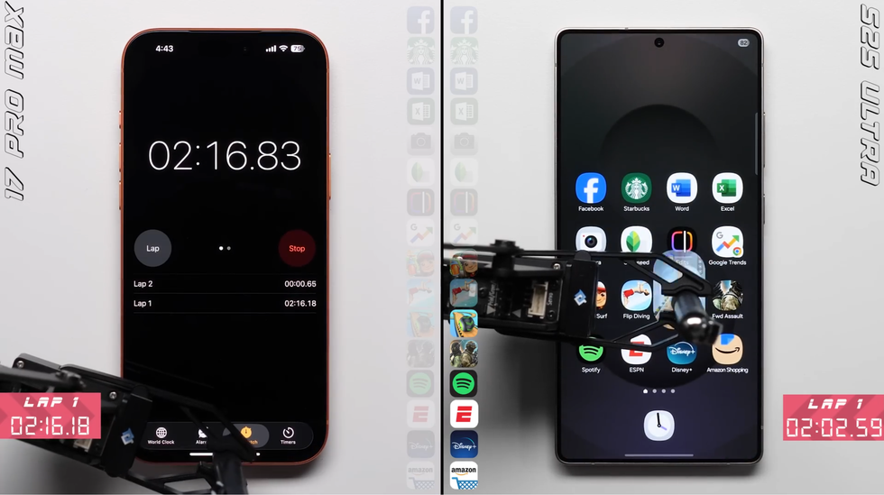 iPhone 17 Pro Max, Galaxy S25 Ultra와 처리 속도 및 배터리 사용 시간 비교 - 2 iPhone 17 Pro Max đọ tốc độ xử lý và thời lượng pin với Galaxy S25 Ultra - 2