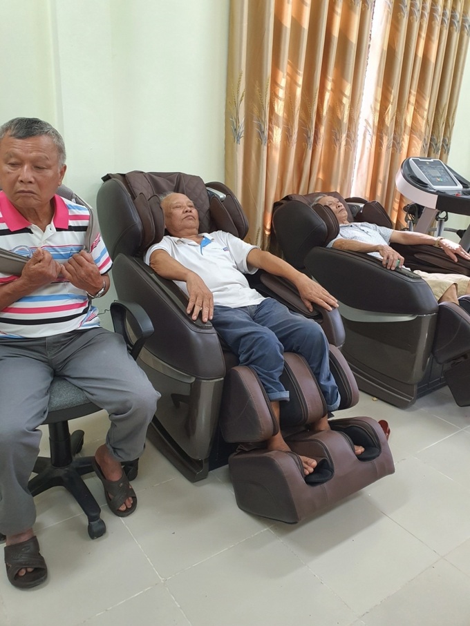 Các thương, bệnh binh được chăm sóc, theo dõi sức khỏe trong thời gian điều dưỡng tại Trung tâm.
