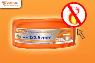 Giải pháp phòng chống "giặc lửa" hiệu quả từ dây điện siêu chống cháy