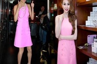 Ngân Khánh diện váy hàng hiệu 38 triệu đồng