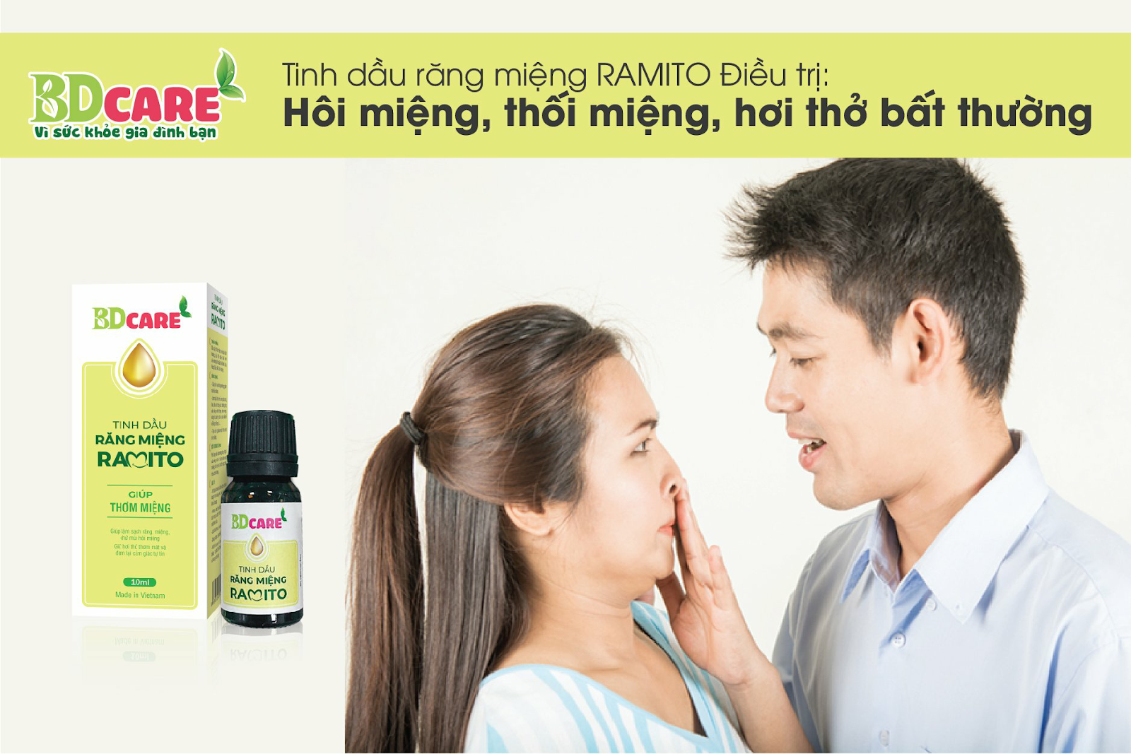 Tinh dầu răng miệng Ramito - lợi chắc răng bền, thổi bay hôi miệng - 2