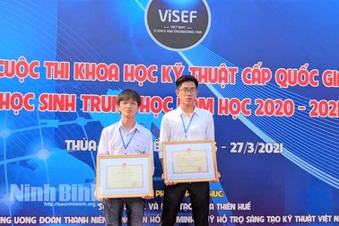 Ninh Bình "lên tiếng" về giải Nhất học sinh thi KHKT quốc gia gây xôn xao