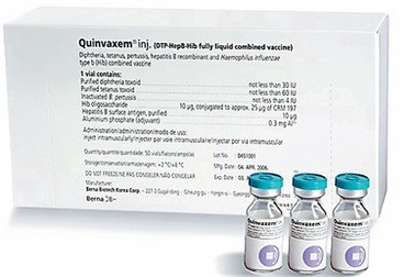 Vì sao sẽ chỉ tiêm vắc xin Quinvaxem đến hết tháng 5/2018?