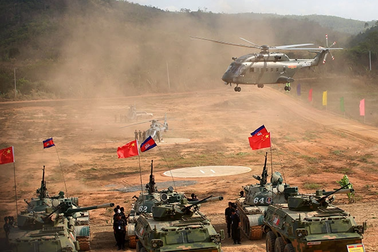 Trung Quốc nối lại tập trận quân sự với Campuchia