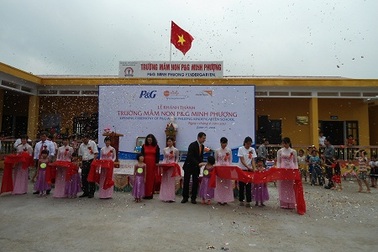 Hưng Yên: Trường mới cho trẻ mầm non