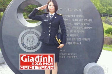 Những điều chưa biết về cảnh sát nữ Việt Nam đầu tiên tại Hàn Quốc