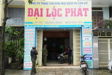 Tạm giữ hình sự giám đốc doanh nghiệp cầm đồ cho vay lãi nặng