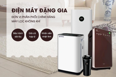 Yếu tố giúp máy lọc không khí tại Điện máy Đặng Gia hút khách