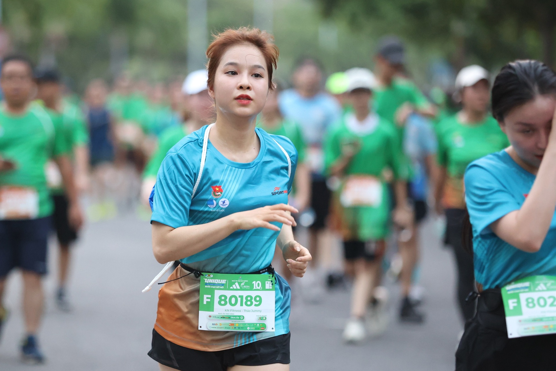 Những bóng hồng trên đường chạy Unique Nha Trang H-Marathon 2024 - 13