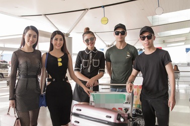 Chúng Huyền Thanh - Khánh Phạm sang Philipines ủng hộ Hoàng Thu Thảo