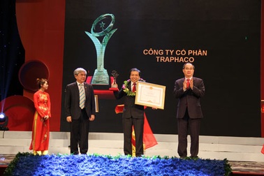 Traphaco đạt giải Vàng Chất lượng Quốc gia 2012