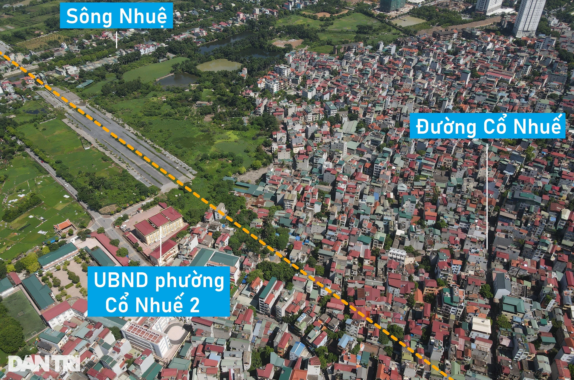 Hiện trạng 2 trục đường quy hoạch đi qua khu đô thị Ngoại giao đoàn - 12 Hiện trạng 2 trục đường quy hoạch đi qua khu đô thị Ngoại giao đoàn - 12