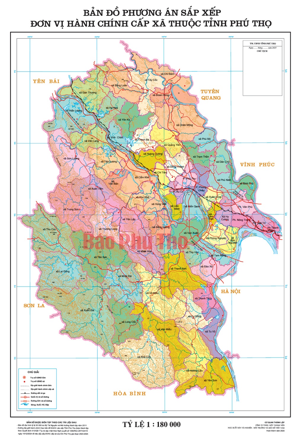 Công bố 66 xã, phường mới sau sắp xếp ở Phú Thọ - 1 Công bố 66 xã, phường mới sau sắp xếp ở Phú Thọ - 1