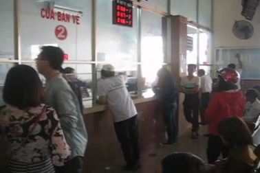 Clip ông Phạm Ngọc Thanh – Đội trưởng đội bán vé ga Đà Nẵng – trao đổi với PV