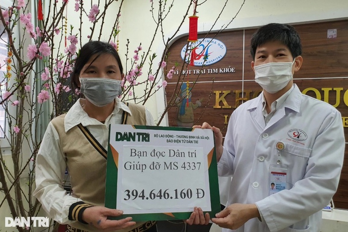 Bạn đọc Dân trí tiếp tục giúp đỡ người đàn ông mắc bệnh tim - 2 Bạn đọc Dân trí tiếp tục giúp đỡ người đàn ông mắc bệnh tim - 2