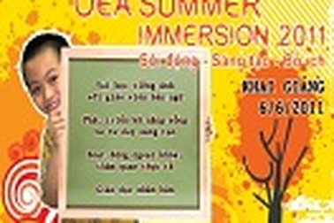 OEA Vietnam tuyển sinh Chương trình Anh ngữ tích hợp Hè (OSI) 2011 dành cho lứa tuổi Thiếu nhi và Thiếu niên
