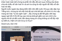 Phẫn nộ "thầy" tiếng Anh “đá xéo” U23 Việt Nam và xúc phạm Đại tướng Võ Nguyên Giáp