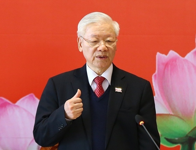Quốc hội đang thực hiện quy trình miễn nhiệm Chủ tịch nước Nguyễn Phú Trọng - Ảnh 1. Quốc hội đang thực hiện quy trình miễn nhiệm Chủ tịch nước Nguyễn Phú Trọng - Ảnh 1.