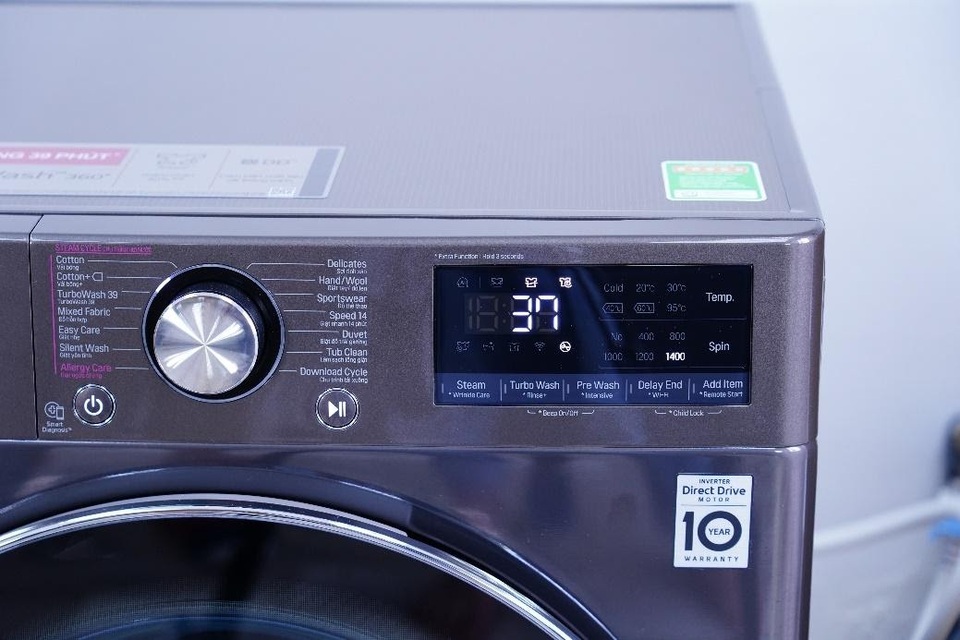 LG AI DD - Máy giặt thông minh không dùng dây curoa và biết bảo vệ sợi vải - 3 LG AI DD - Máy giặt thông minh không dùng dây curoa và biết bảo vệ sợi vải - 3