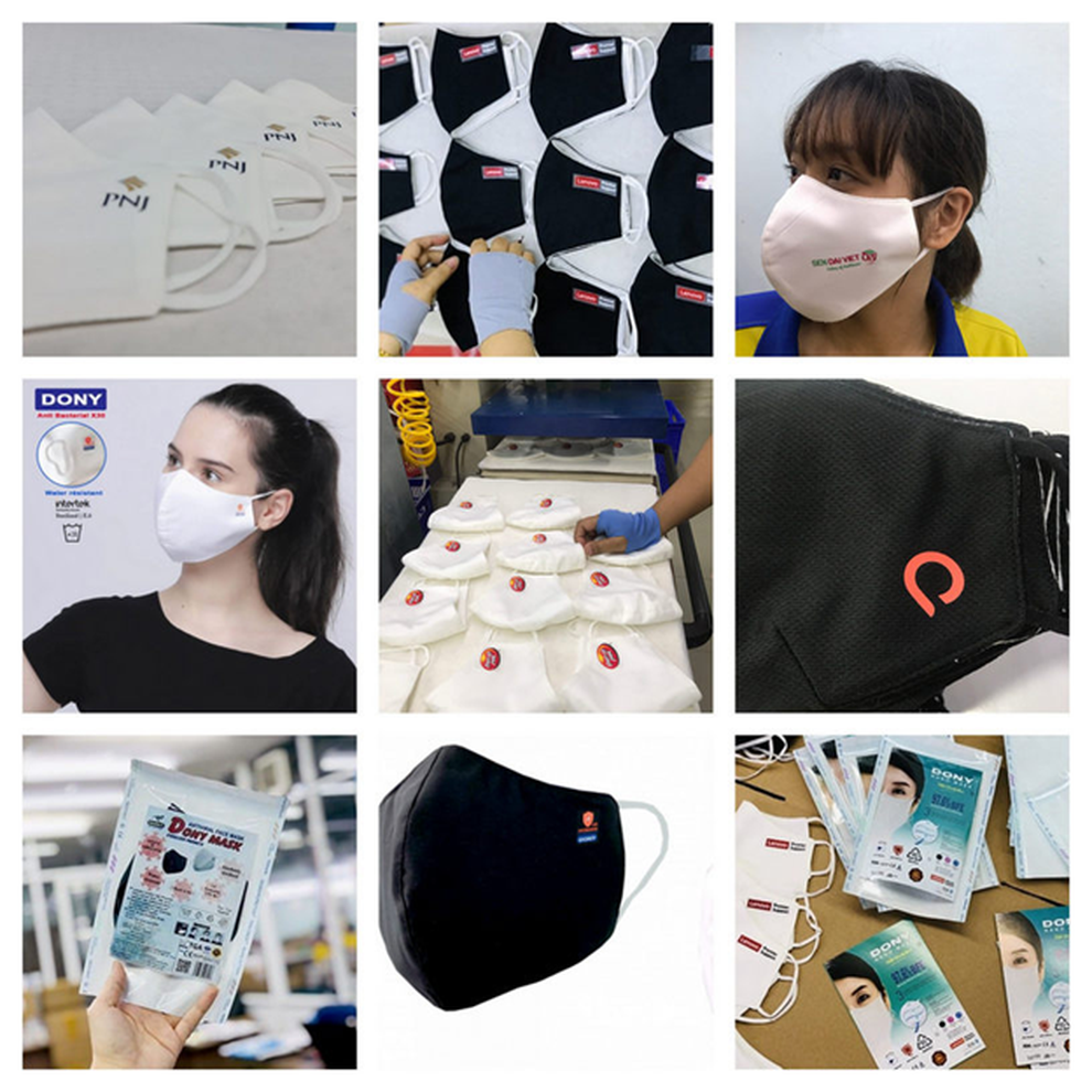 Khẩu trang vải in logo chuẩn EU kháng khuẩn đồng hành với doanh nghiệp mùa Covid - 1 Khẩu trang vải in logo chuẩn EU kháng khuẩn đồng hành với doanh nghiệp mùa Covid - 1