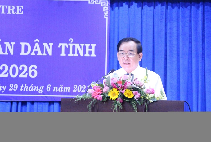 Nhân sự chủ chốt tỉnh Bến Tre nhiệm kỳ 2021-2026 - Ảnh 3.