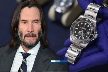 "John Wick" Keanu Reeves tìm thấy đồng hồ Rolex bị đánh cắp 2 năm trước