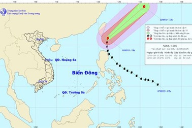 Bão Noul không ảnh hưởng đến thời tiết Biển Đông