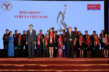 BIM Group – Syrena Việt Nam nhận giải thưởng Thương hiệu mạnh Việt Nam 2016