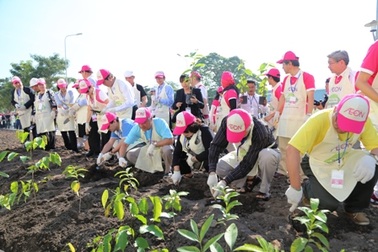 AEON trồng 8.000 cây xanh trước ngày khai trương trung tâm mua sắm