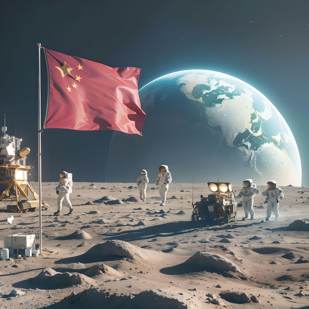 NASA lo sợ Trung Quốc kiểm soát Mặt Trăng - 2 NASA lo sợ Trung Quốc kiểm soát Mặt Trăng - 2