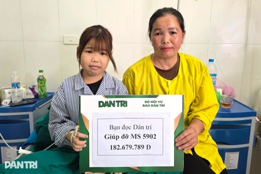 Hơn 202 triệu đồng bạn đọc Dân trí hỗ trợ mẹ nghèo chữa bệnh cho con