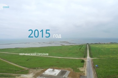 3 phút nhìn lại 27 tháng Nga xây cầu dài nhất châu Âu nối liền Crimea