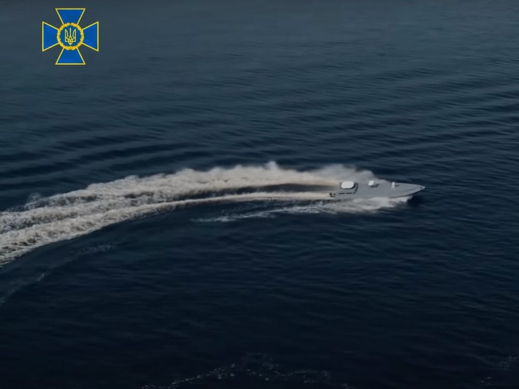 Ukraine nói xuồng tự sát có thể tấn công chiến hạm Nga trên khắp Biển Đen - 1 Ukraine nói xuồng tự sát có thể tấn công chiến hạm Nga trên khắp Biển Đen - 1
