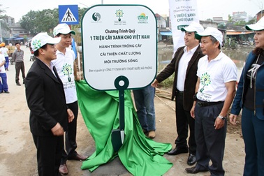 Phát động Quỹ 1 triệu cây xanh tại TP. Hải Phòng