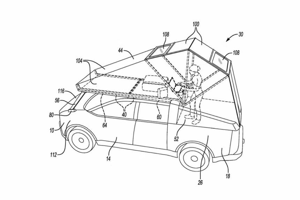 Ford có thể làm lều nóc biến hình chính hãng cho xe bán tải - 3 Ford có thể làm lều nóc biến hình chính hãng cho xe bán tải - 3