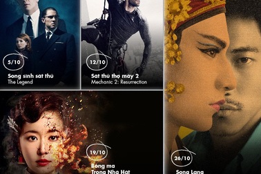 Loạt phim điện ảnh và truyền hình "hot" trên K+ tháng 10