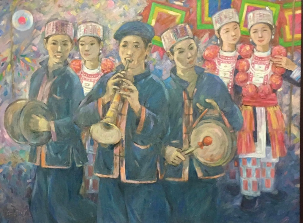 Hơn 50 tác phẩm được trưng bày tại triển lãm tranh Thầy và trò - 2 Hơn 50 tác phẩm được trưng bày tại triển lãm tranh Thầy và trò - 2