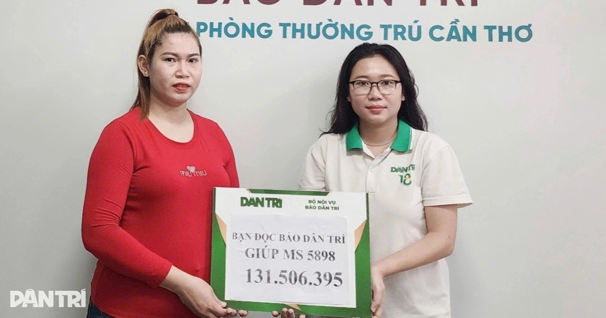 Bạn đọc ủng hộ 131 triệu đồng tới người đàn ông nguy kịch vì viêm tụy cấp