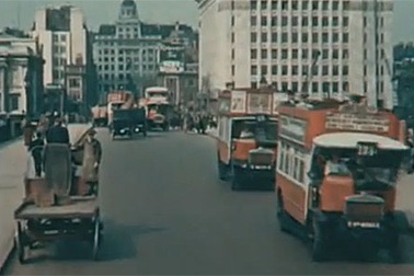 Những thước phim màu quý hiếm về London năm 1927