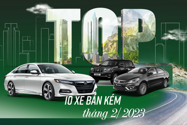 Loạt ô tô bán chậm tháng 2: Chủ yếu là hãng Nhật, có mẫu chỉ bán được 1 xe