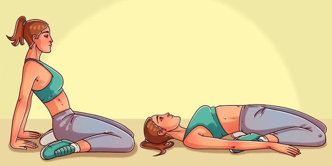 8 bài tập buổi tối để có giấc ngủ ngon - Ảnh 4. 8 bài tập buổi tối để có giấc ngủ ngon - Ảnh 4.