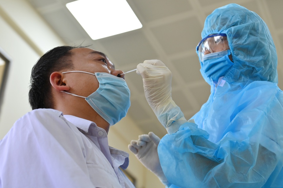 Hà Nội thêm 6 người dương tính SARS-CoV-2, 3 ca liên quan ổ dịch Times City - 1 Hà Nội thêm 6 người dương tính SARS-CoV-2, 3 ca liên quan ổ dịch Times City - 1