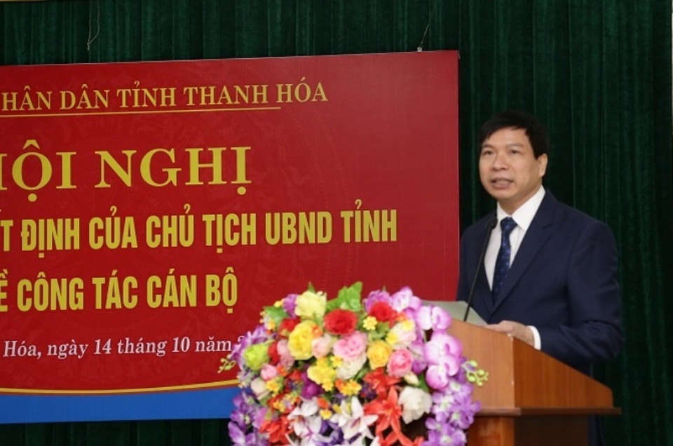 Sở GDĐT Thanh Hóa có Giám đốc mới - 1 Sở GDĐT Thanh Hóa có Giám đốc mới - 1
