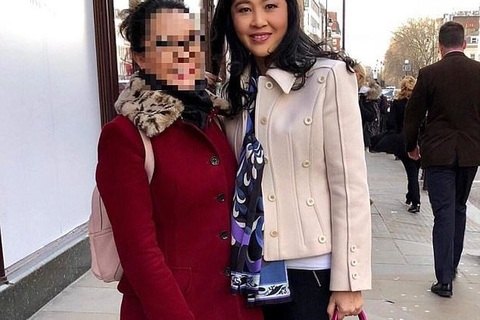 Cảnh sát Thái Lan lên tiếng về vụ rò rỉ ảnh bà Yingluck ở Anh