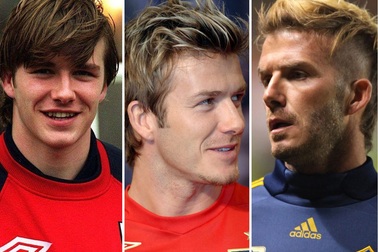 Hành trình thay đổi kiểu tóc của David Beckham