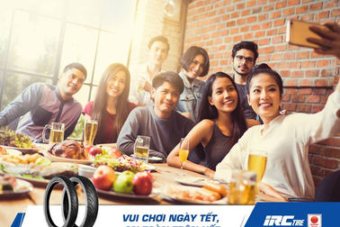 Có lốp xe IRC - Về quê ăn Tết, an toàn trên hết!